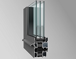 Классическое окно с термоизоляцией ALT W72 W